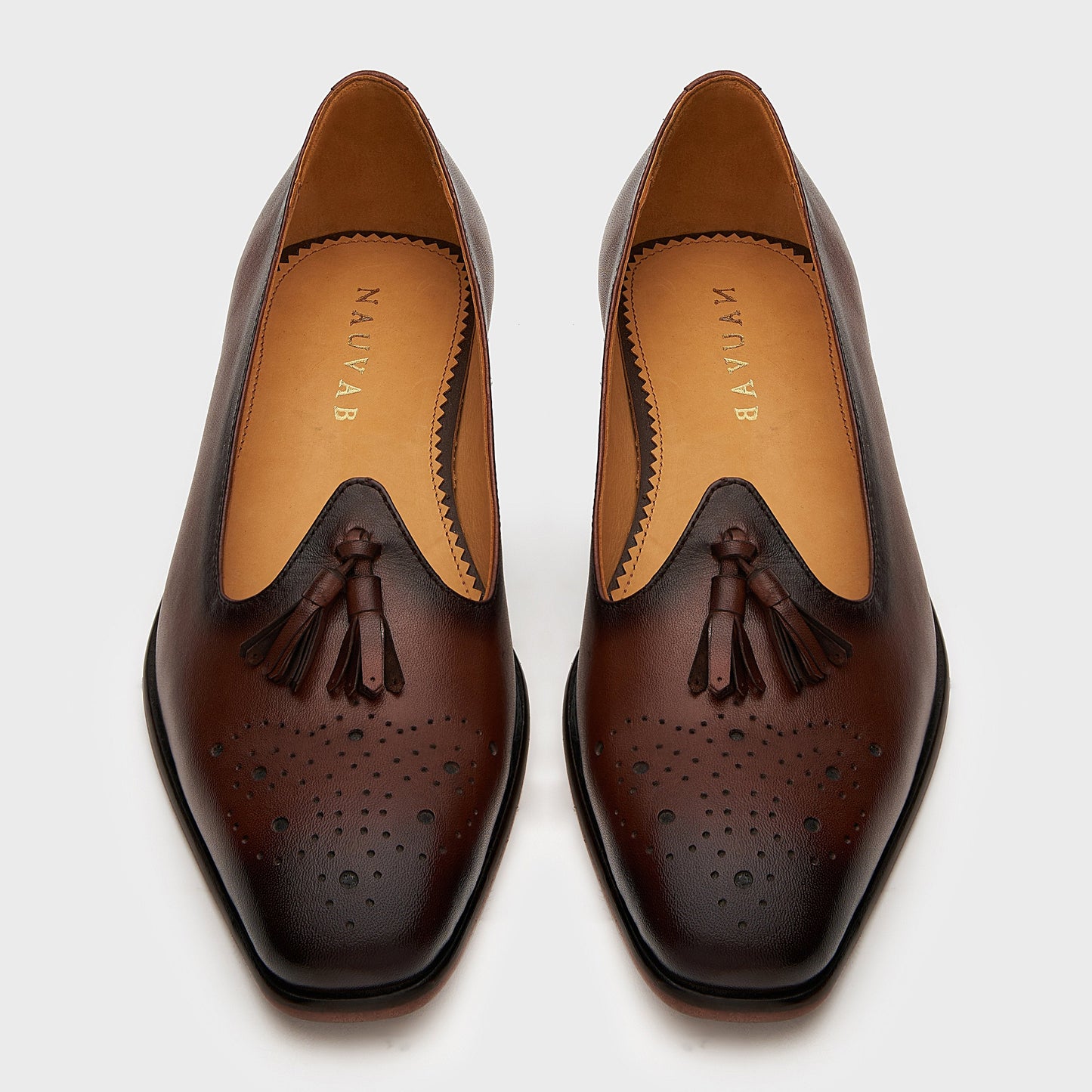 Nagra Tassel & Brogue | Choco Brown Leather