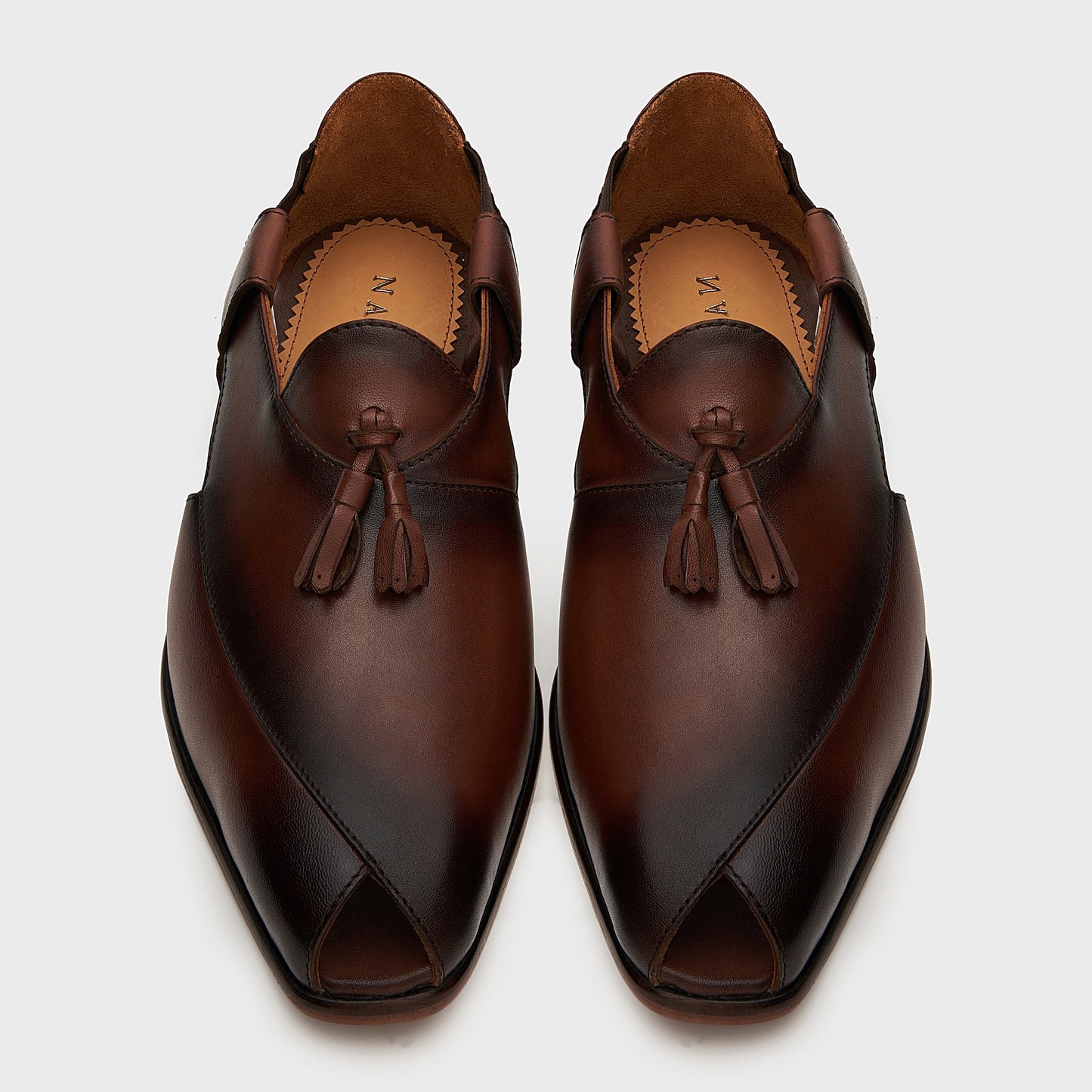 Peshauri Tassel | Choco Brown Leather