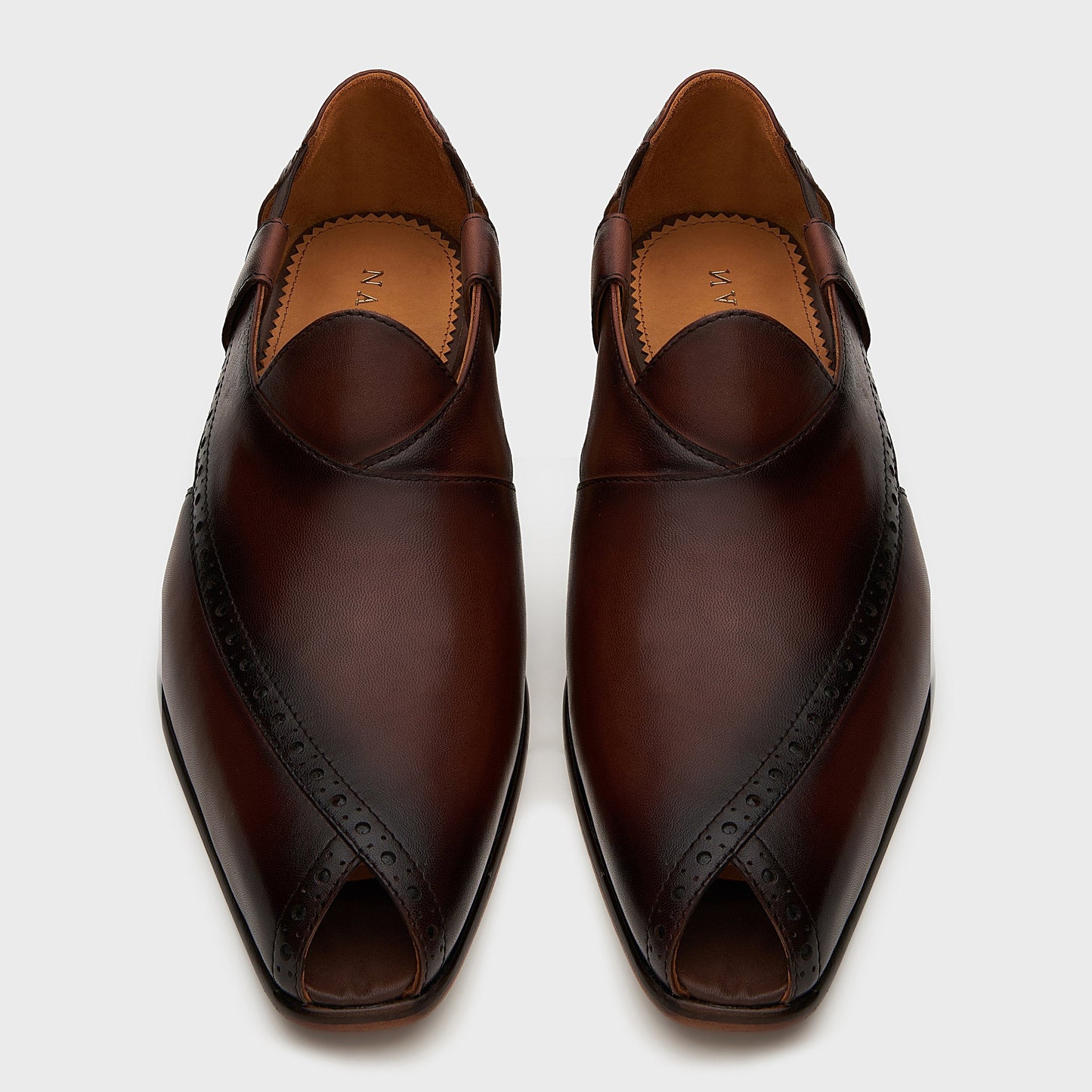 Peshauri Brogue | Choco Brown Leather