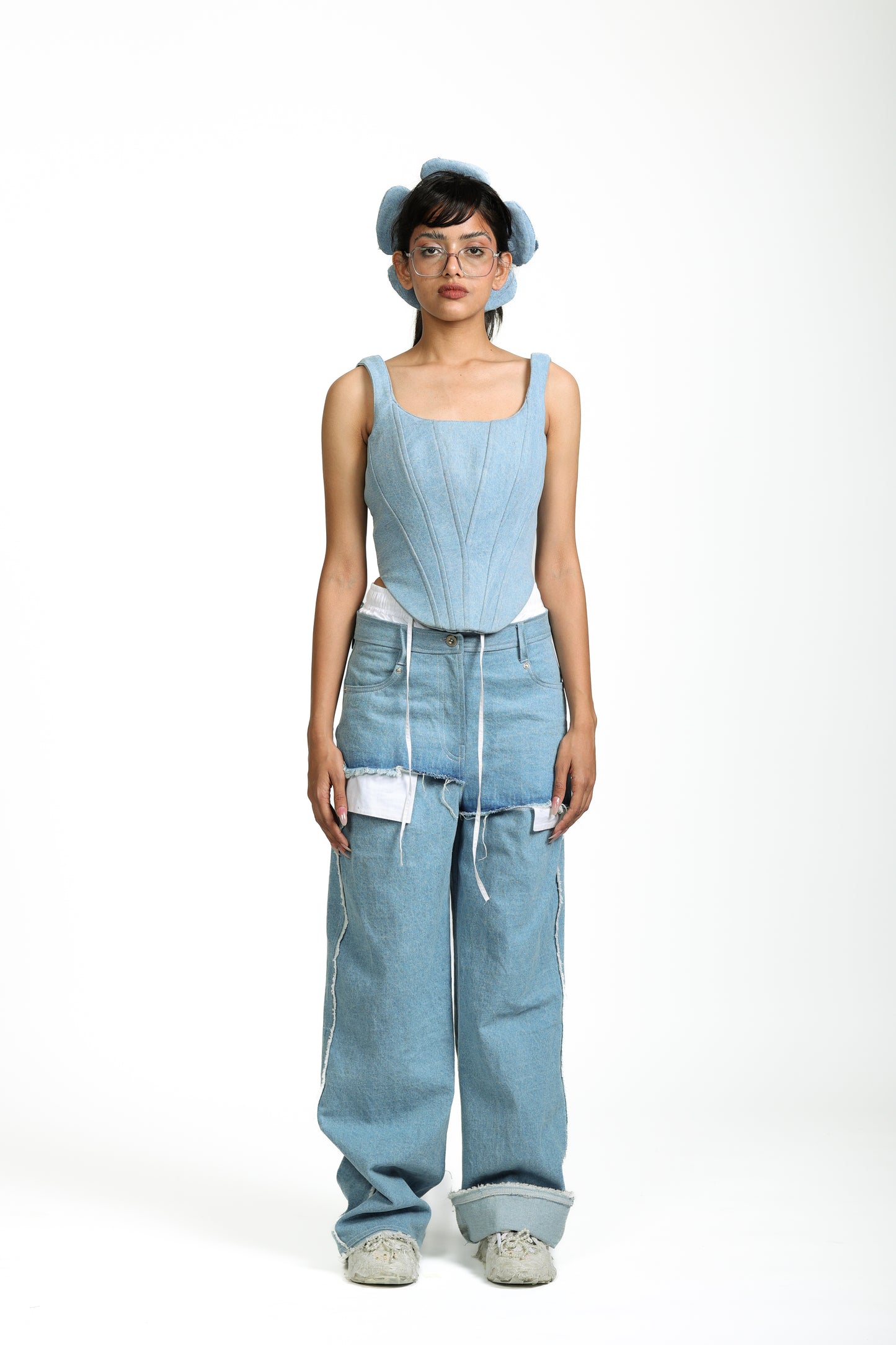 DENIM CORSET