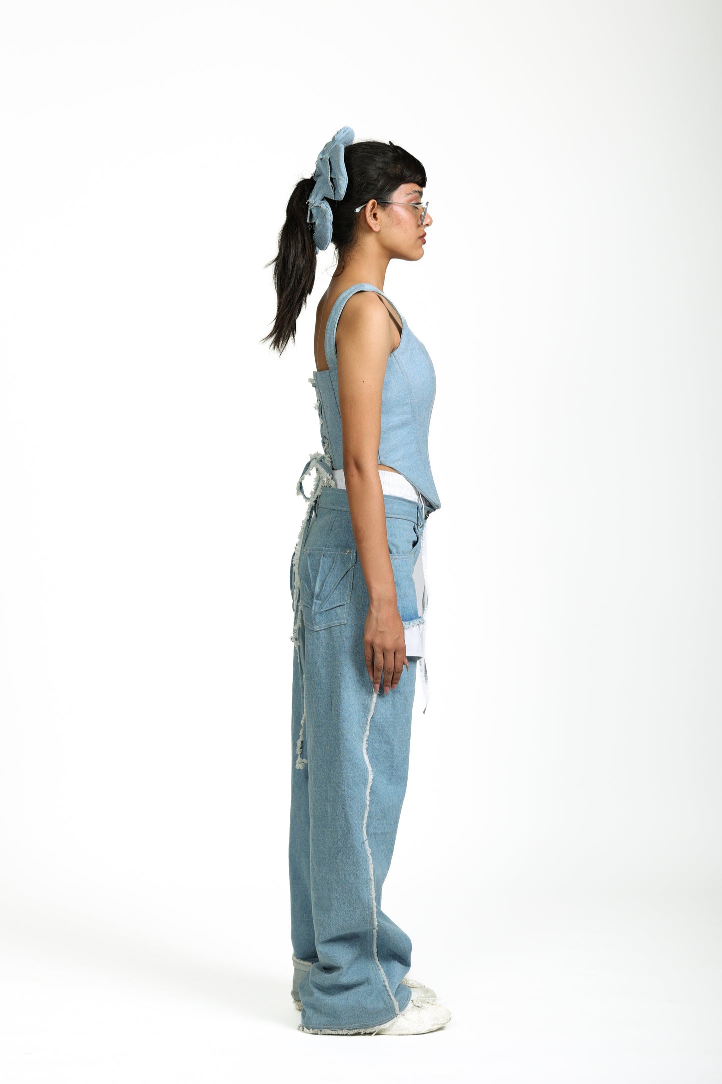 DENIM CORSET