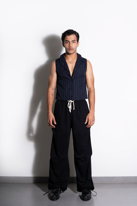 Anthracite Parachute Pants (Unisex)