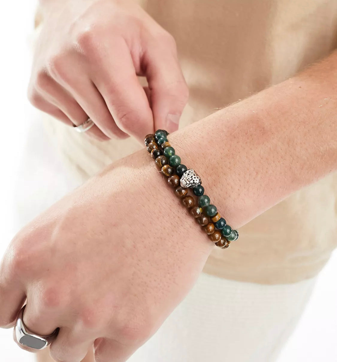 pack of 2 Tiger bracelet