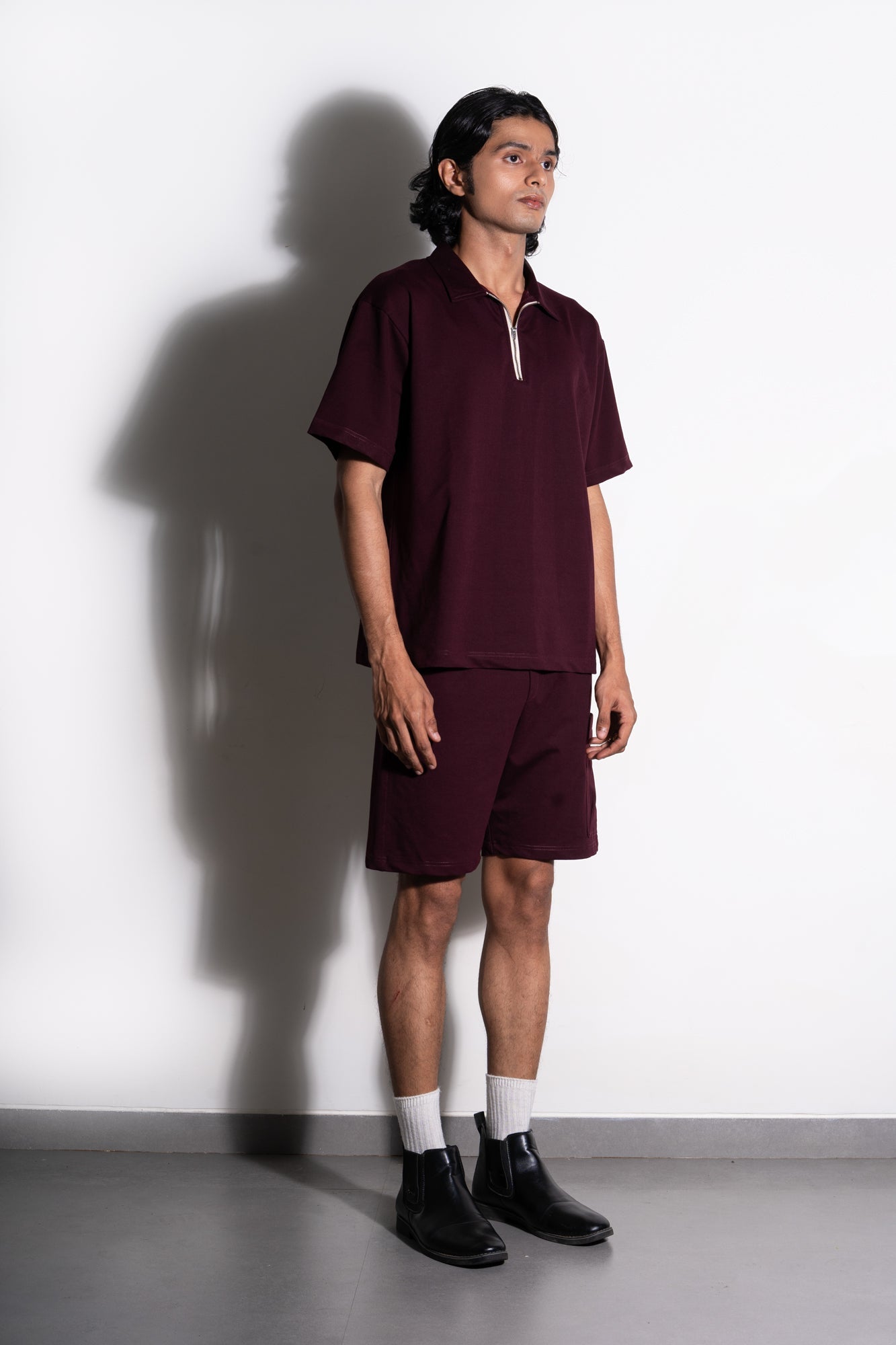 Maroon Oak Co-ord Set