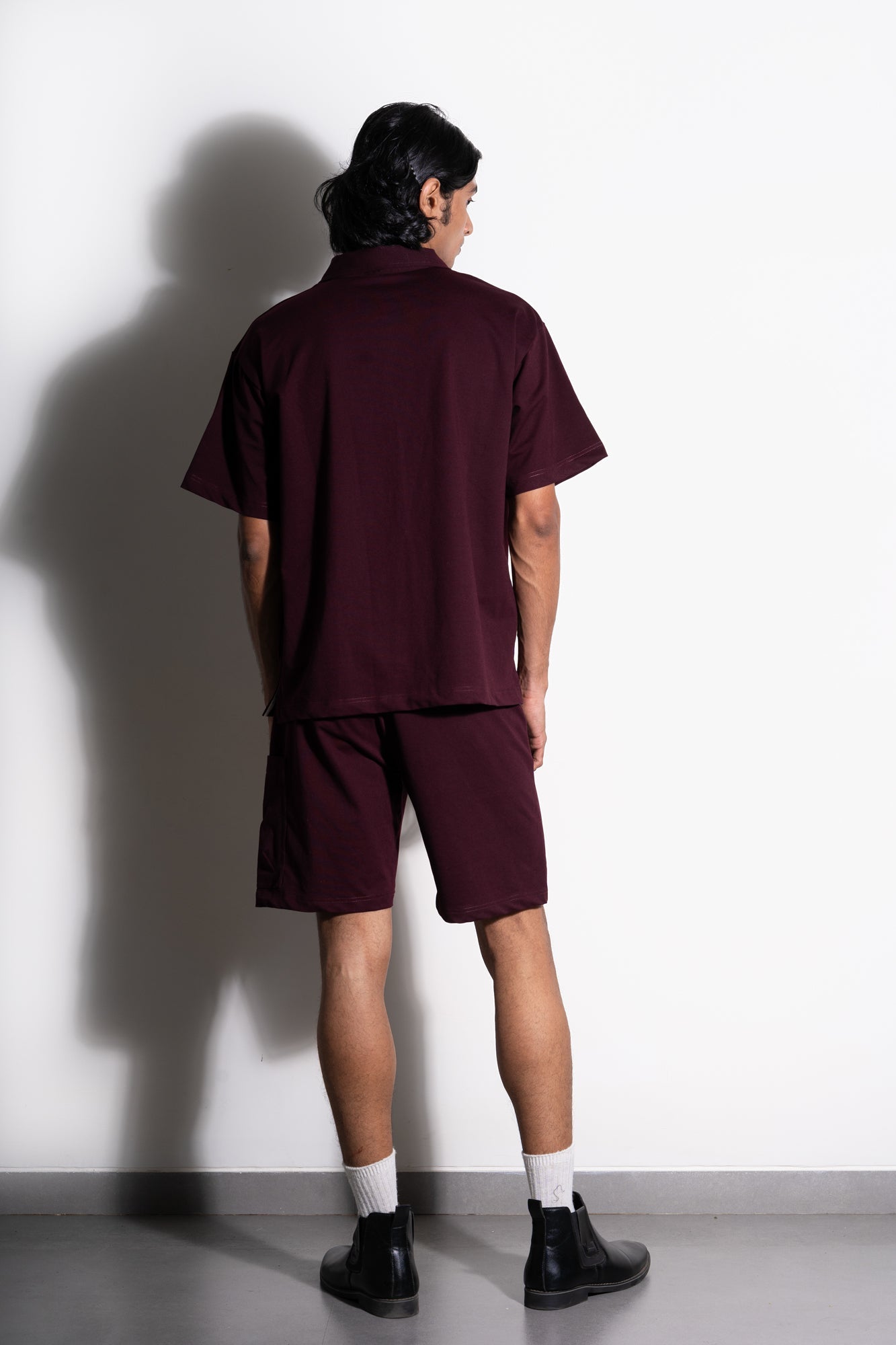Maroon Oak Co-ord Set