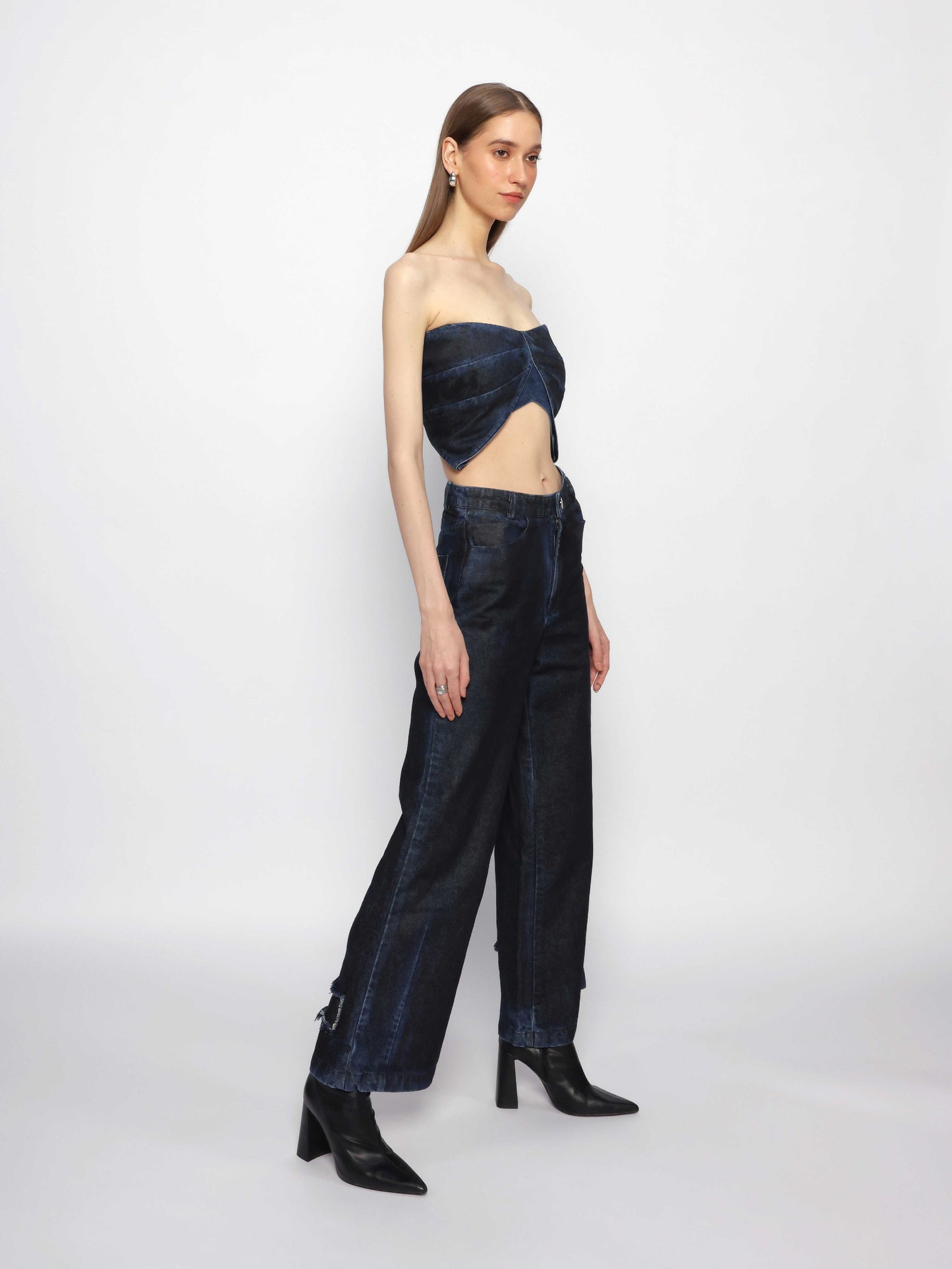 Diffused Denim Set
