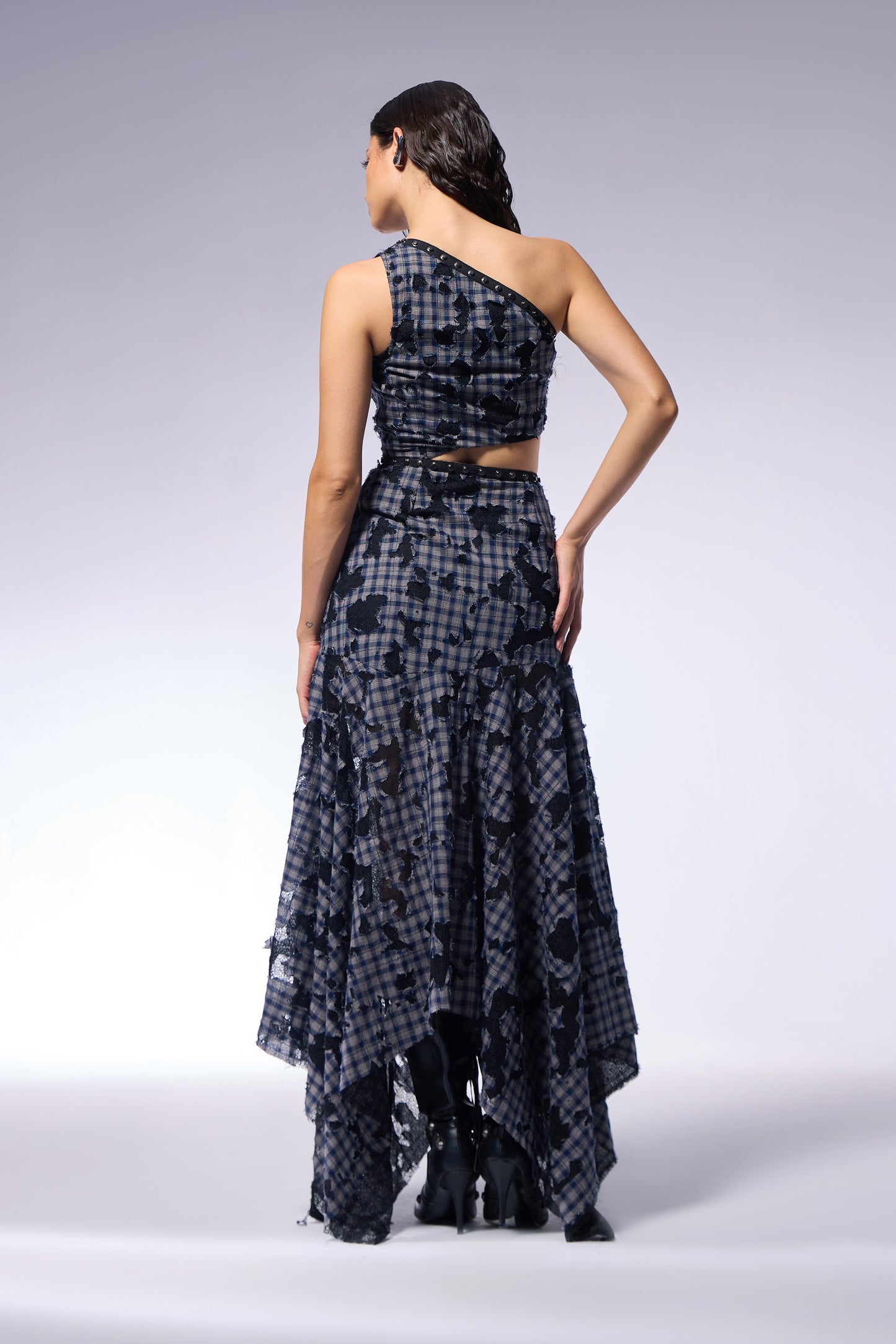 Decostructed Maxi Dress