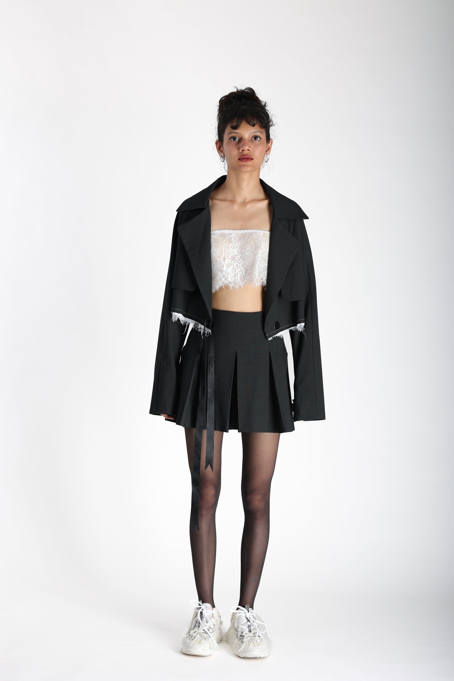 BOX SWIRL SKIRT