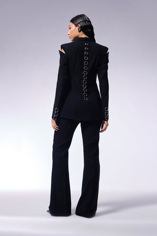 Metal Spine Tailored Jacket