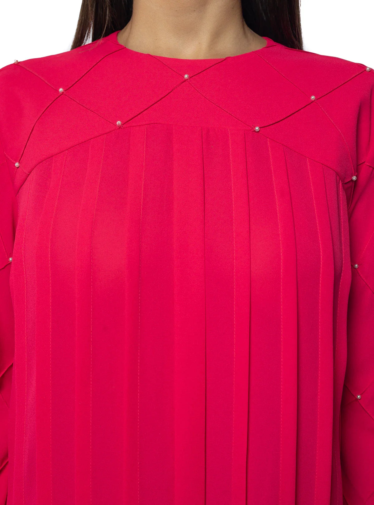 Claire Pearl Detail Top