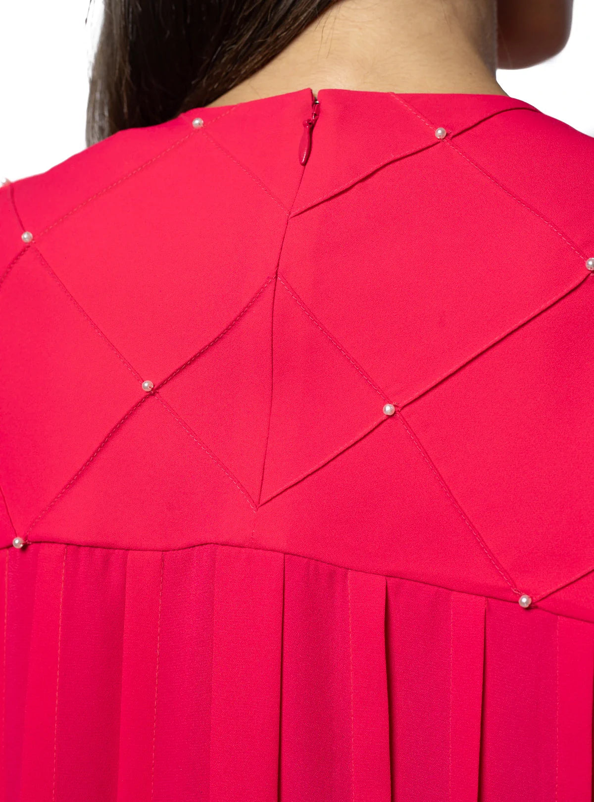 Claire Pearl Detail Top