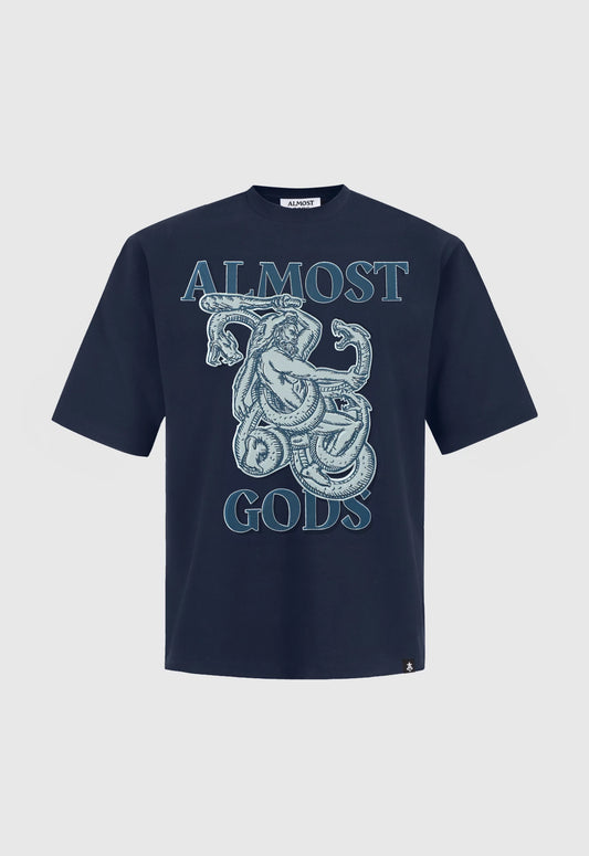 Hydra's Fury Tee in Navy