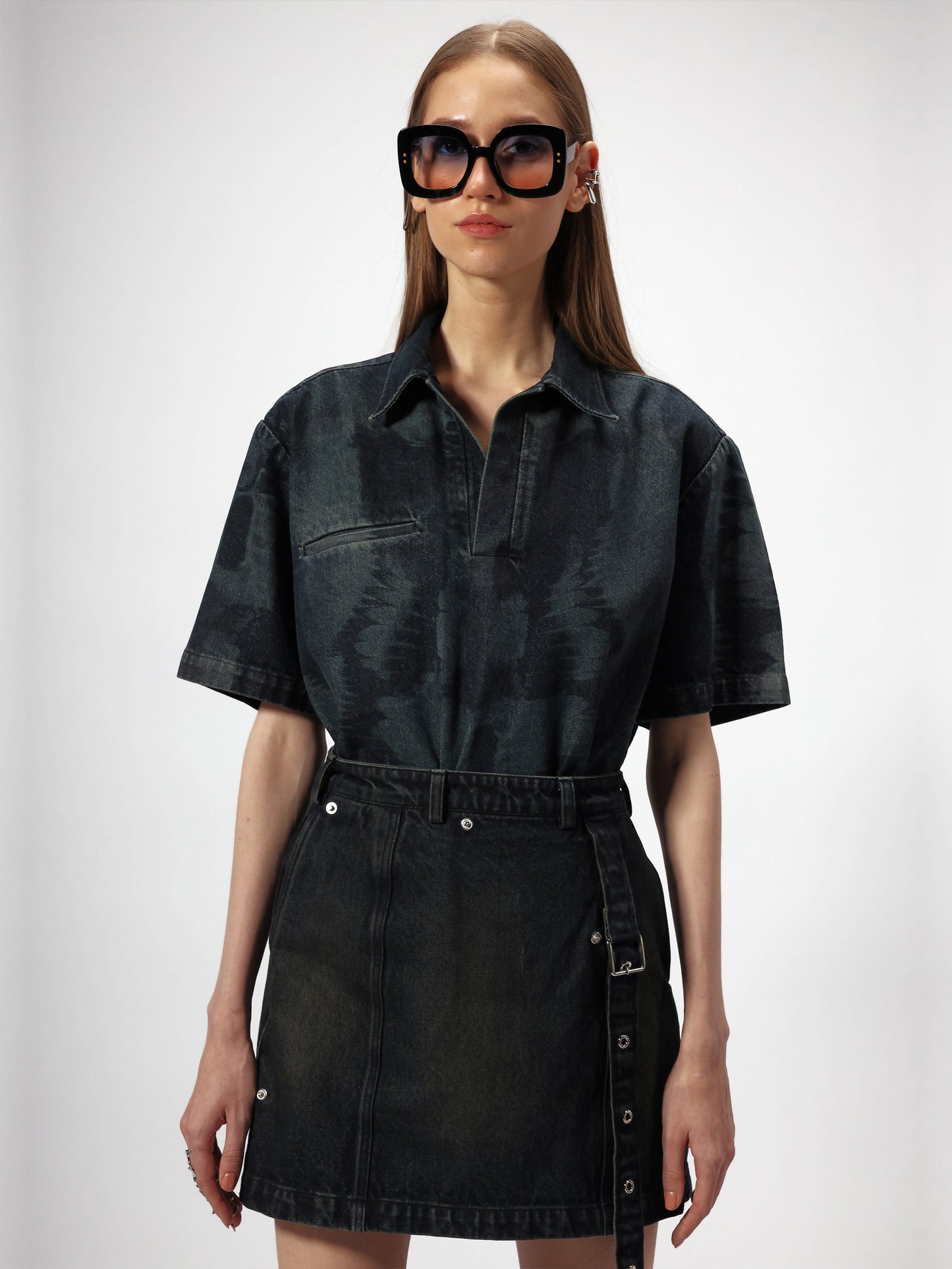 Mini Denim Skirt
