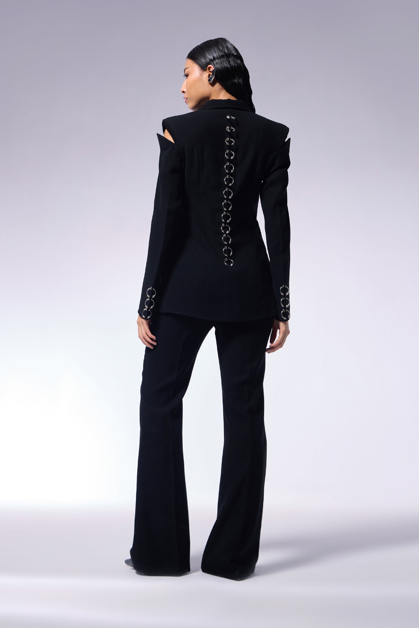 Metal Spine Tailored Suit