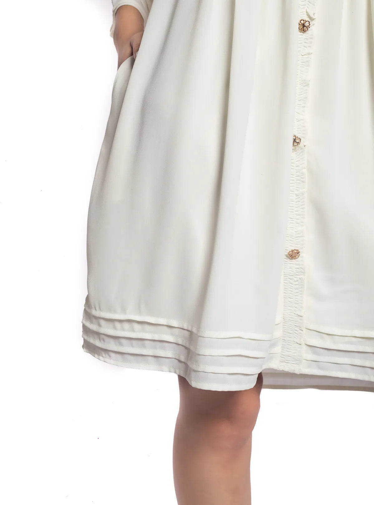 Veronica Pintuck Dress