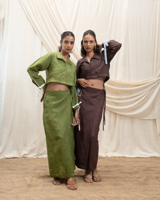 Wrap around skirt