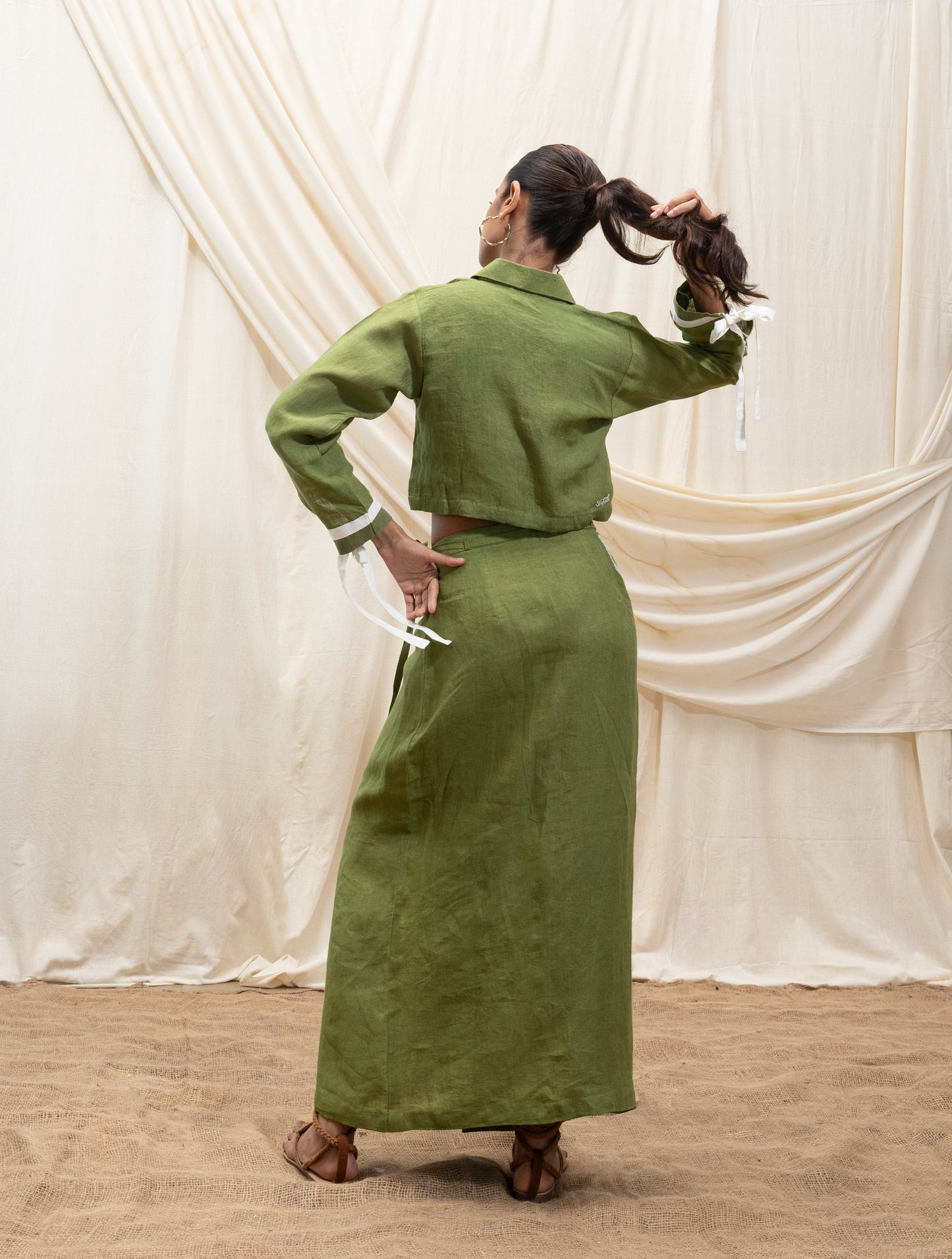 Wrap around skirt