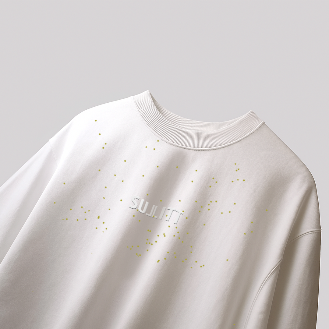 MOON WALKER WHITE OVERSIZED T-SHIRT