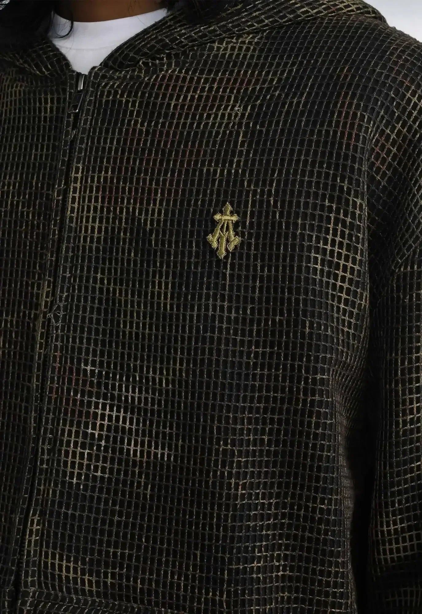 Mandrake Camo Net Zip Hoodie