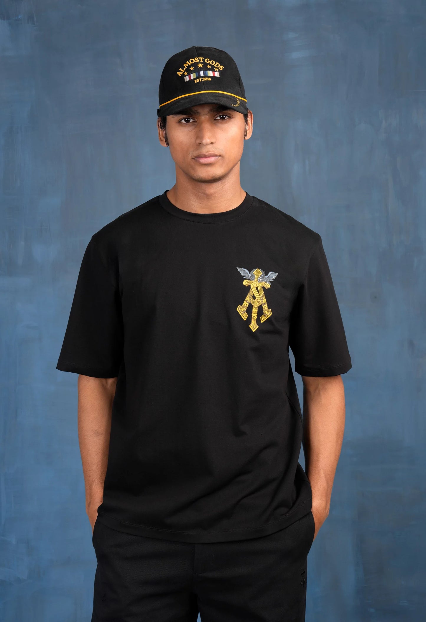 Gilded Alpha Cross Tee