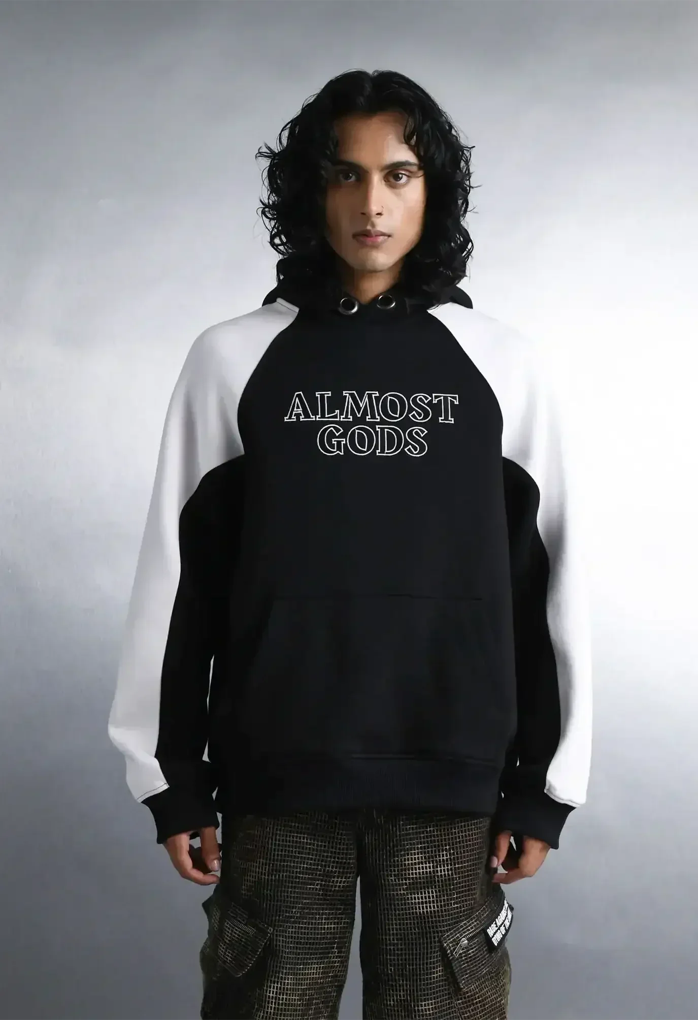 Logo Panel Hoodie