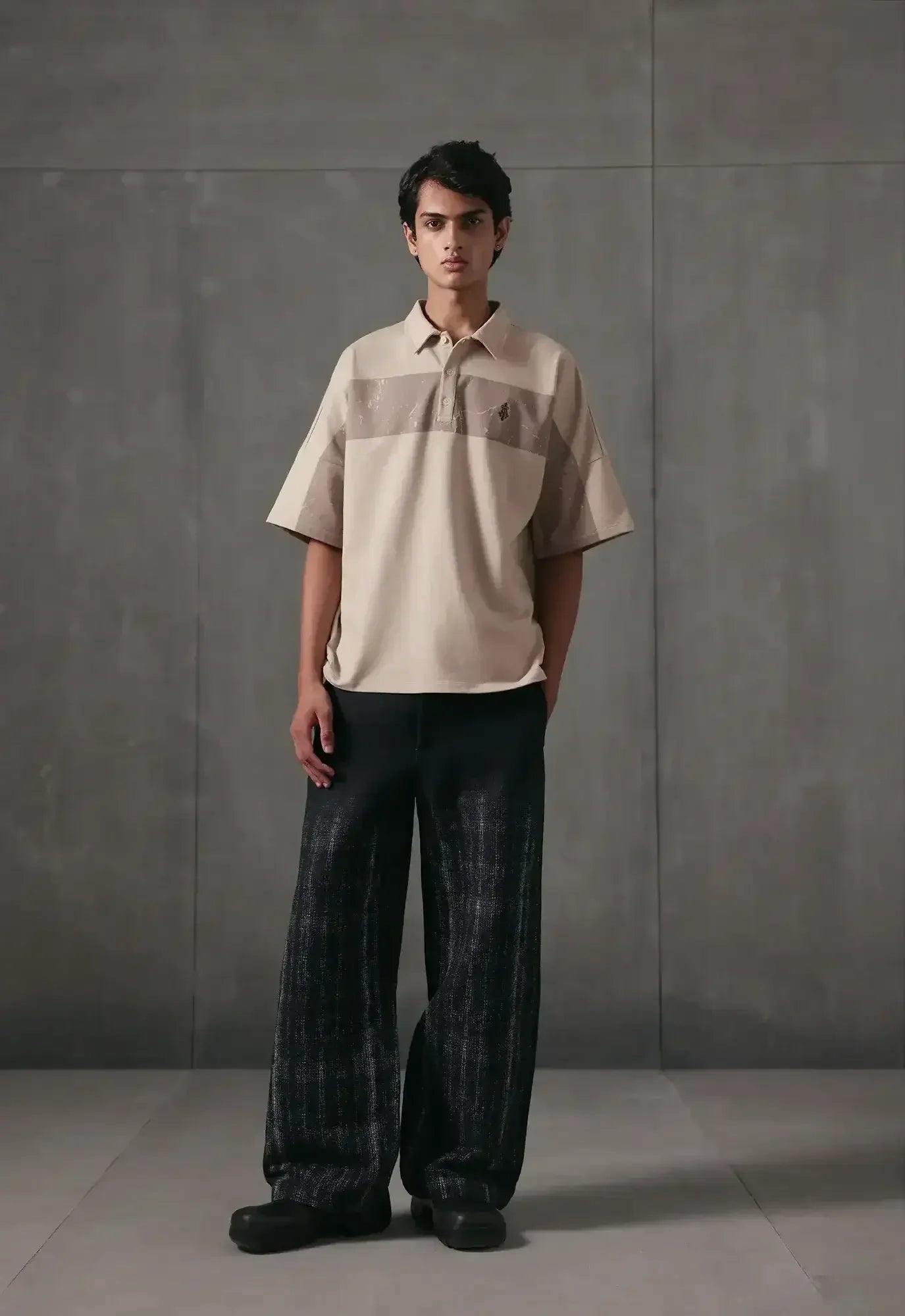 Debris Boxy Polo