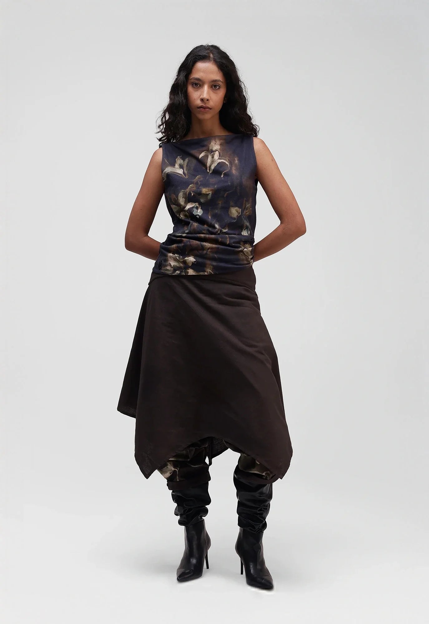 Lilies Drape Top