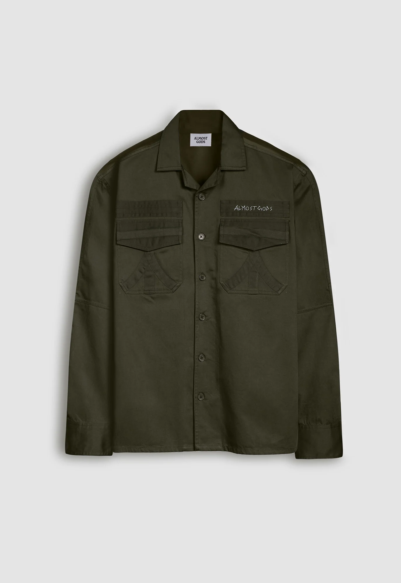 Military Relaxed Overshirt