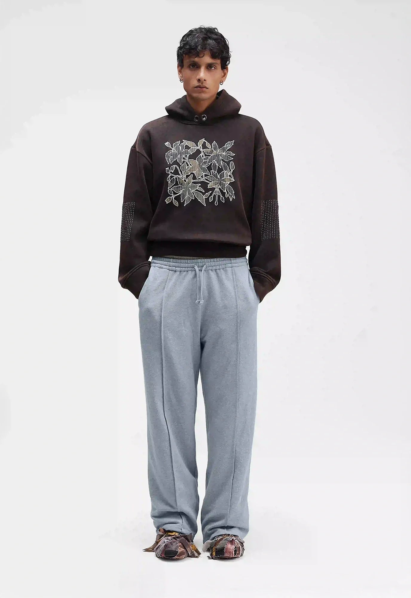 Pleated Sweatpants