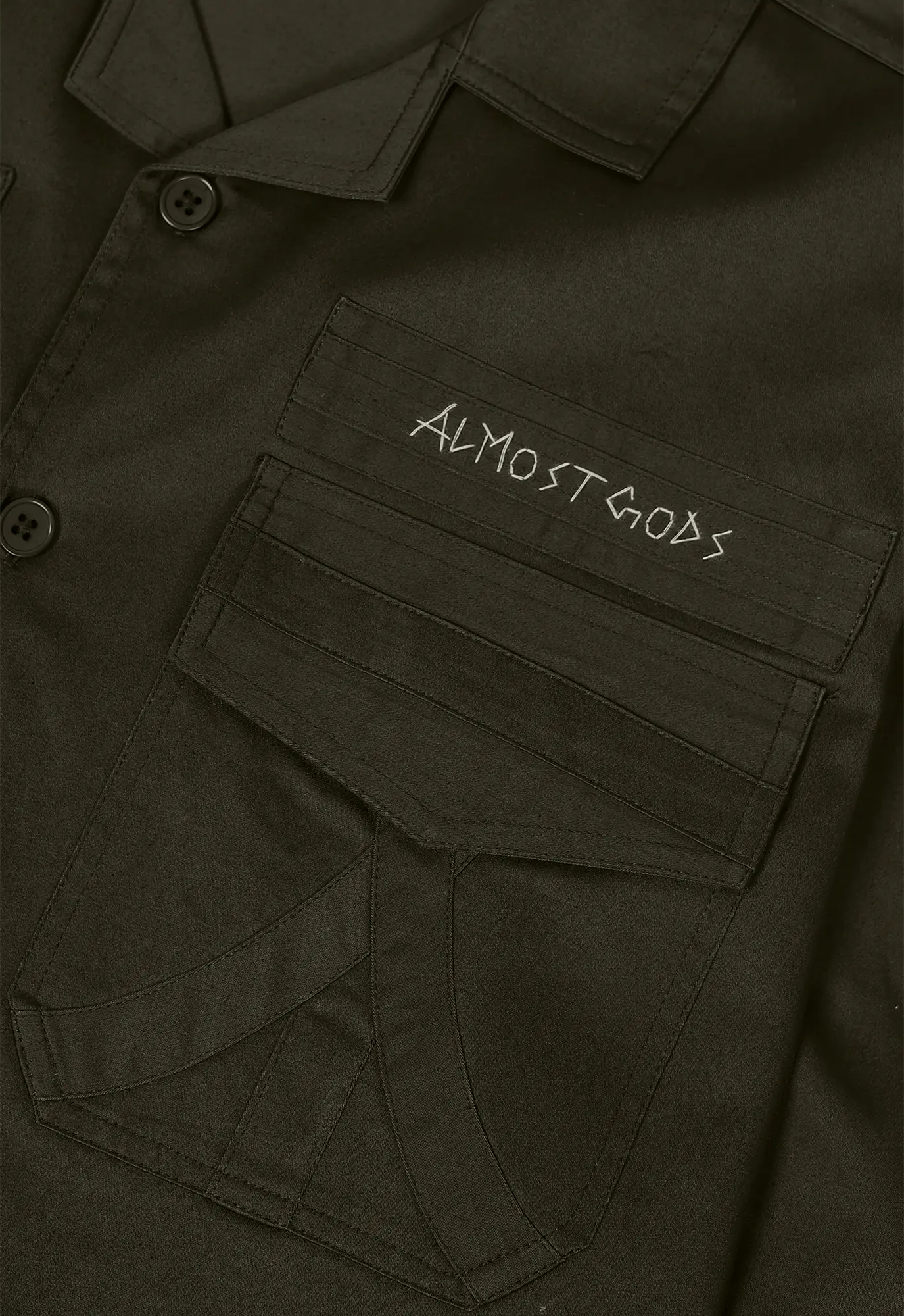 Military Relaxed Overshirt