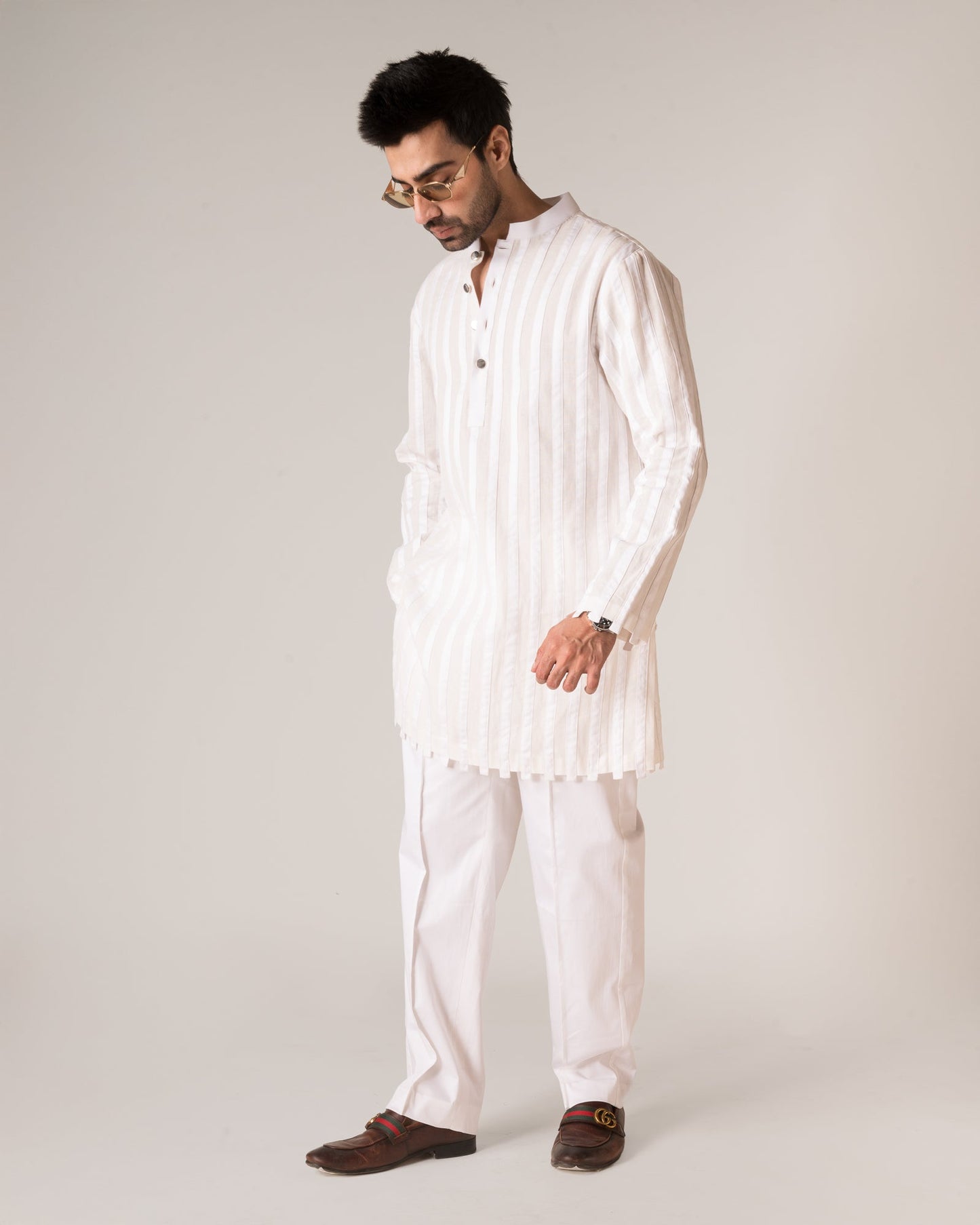 Protruding Panel Kurta
