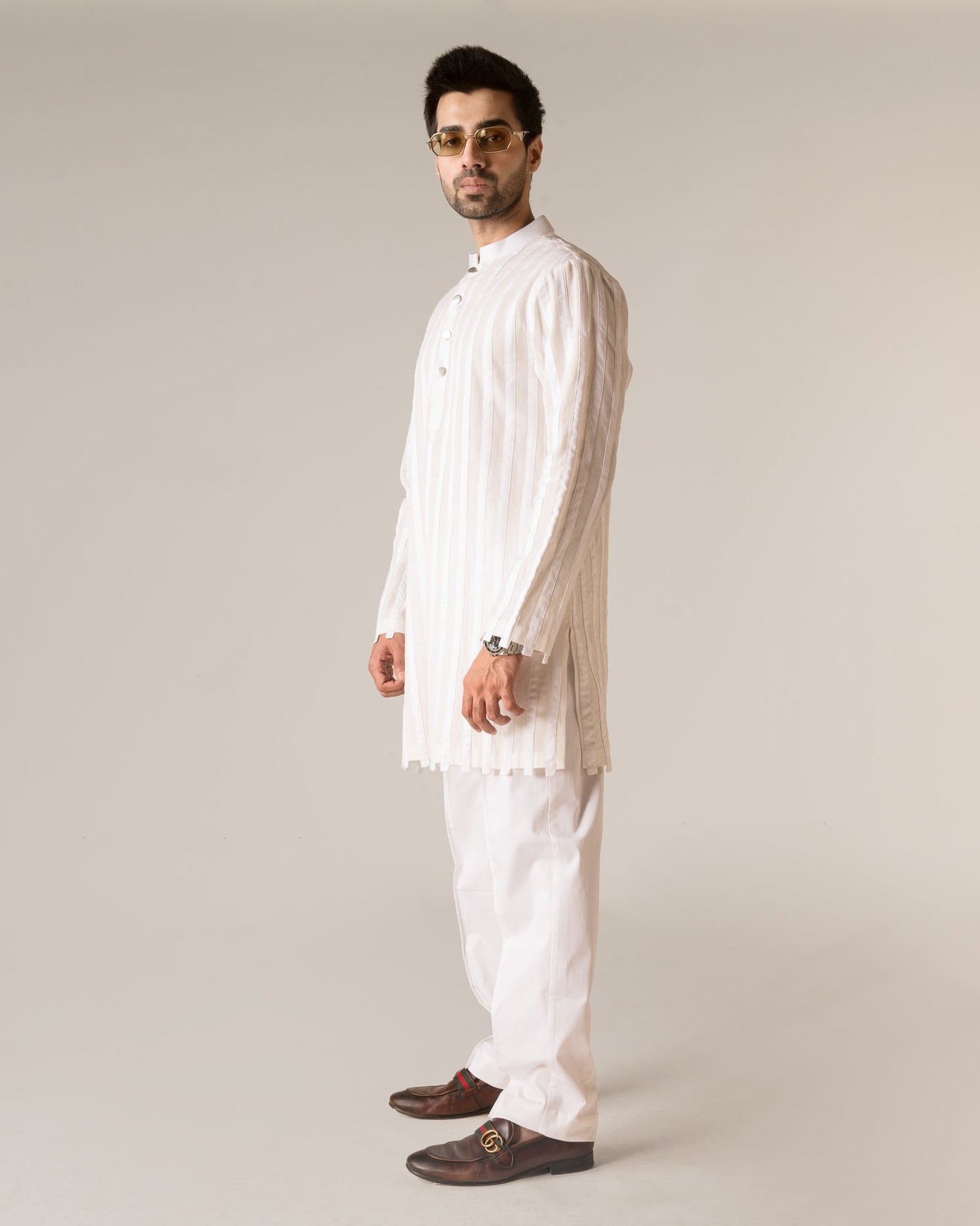 Protruding Panel Kurta