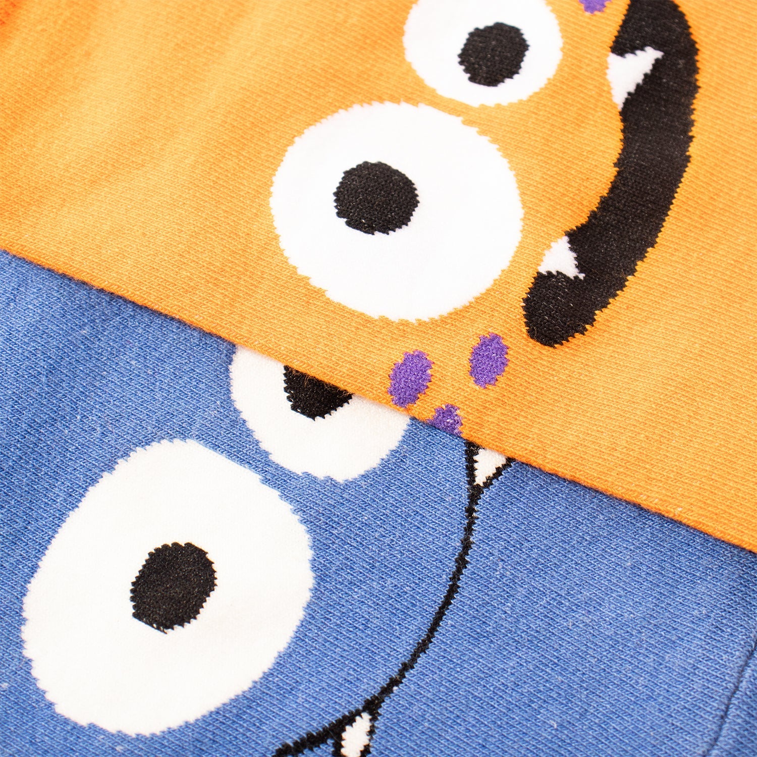 Comic Blue & Orange Monsters