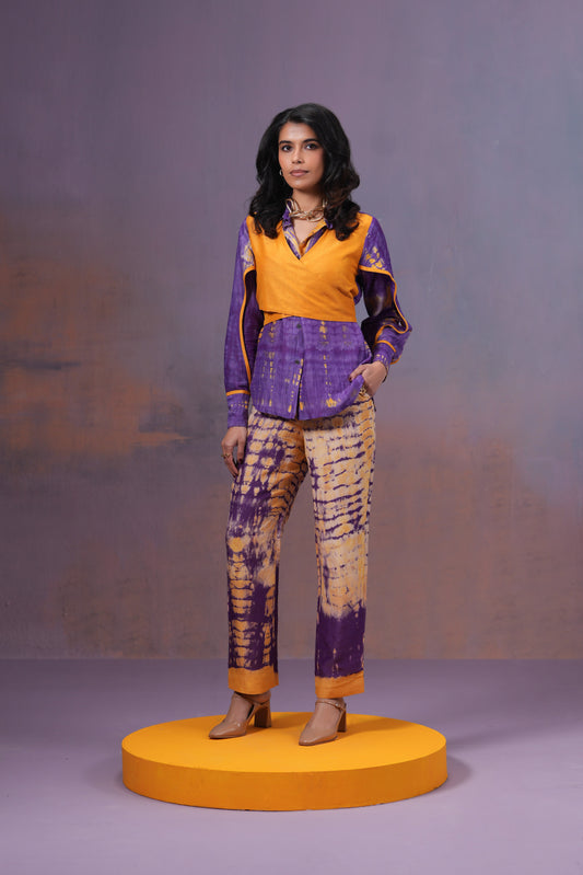 JAMUN TIE AND DYE TROUSER