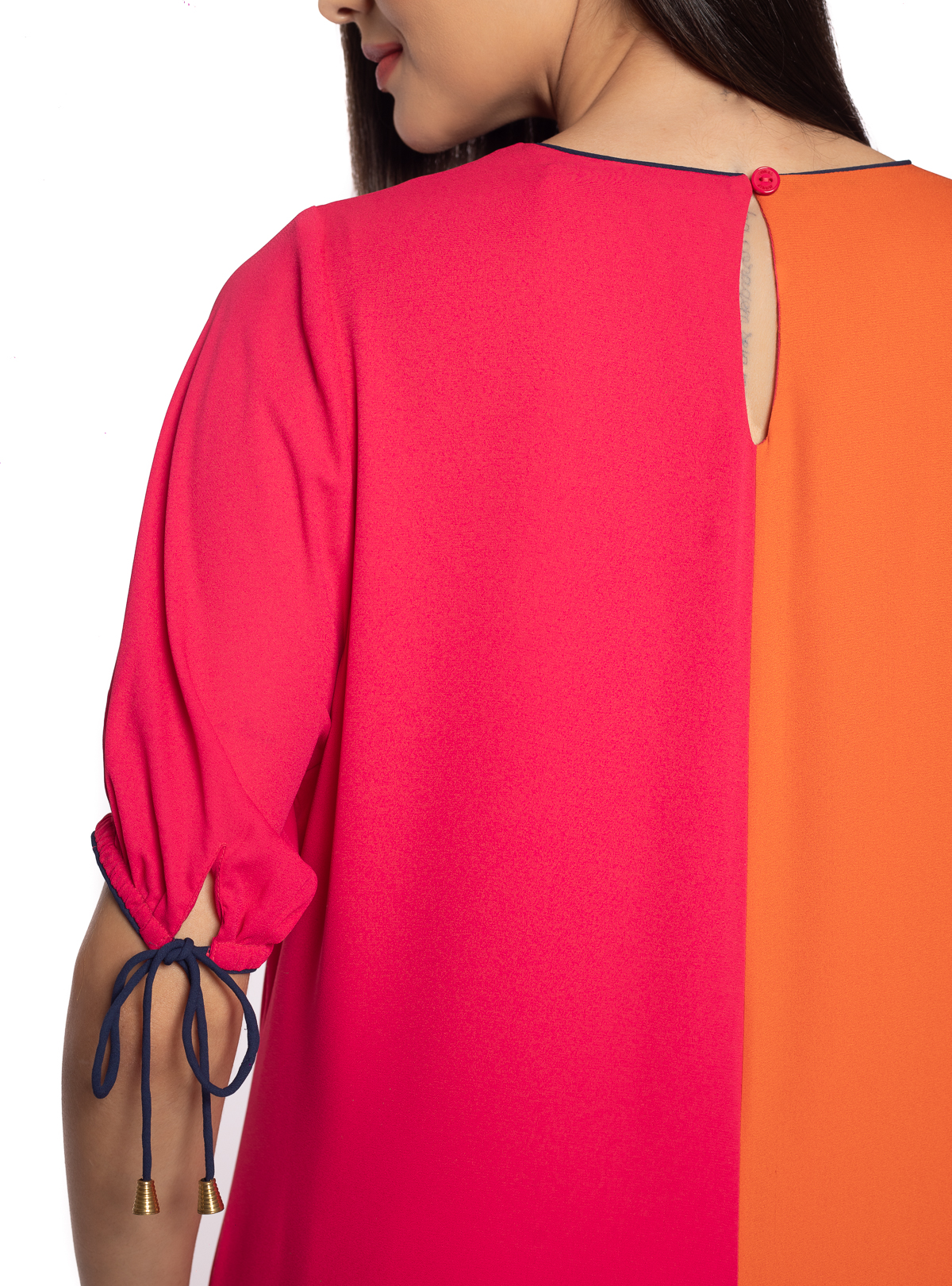 Saga Tie Detail Dress