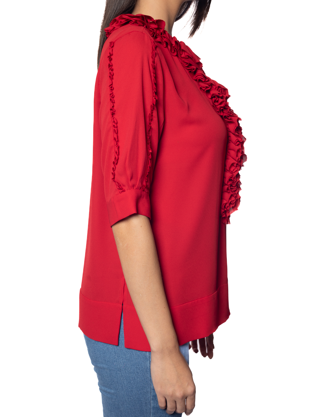 Drew Ruffle Top