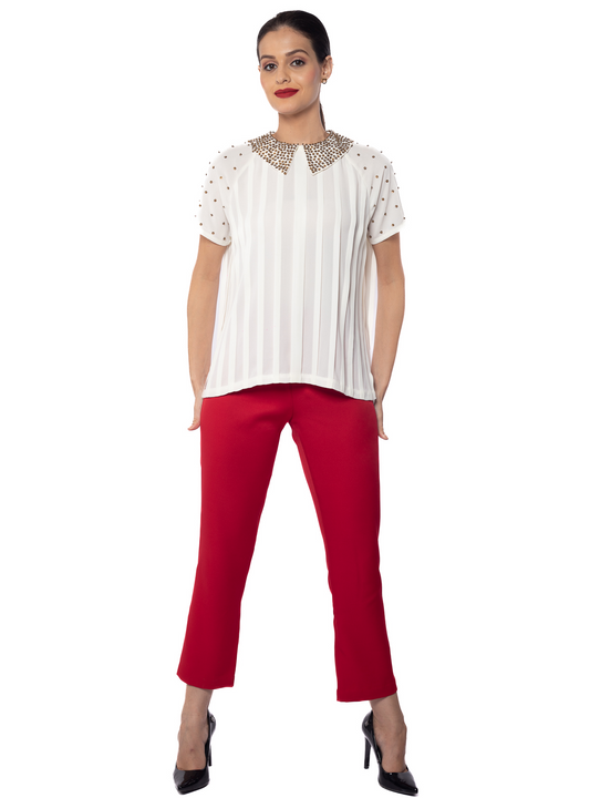 Jil Embellished Top
