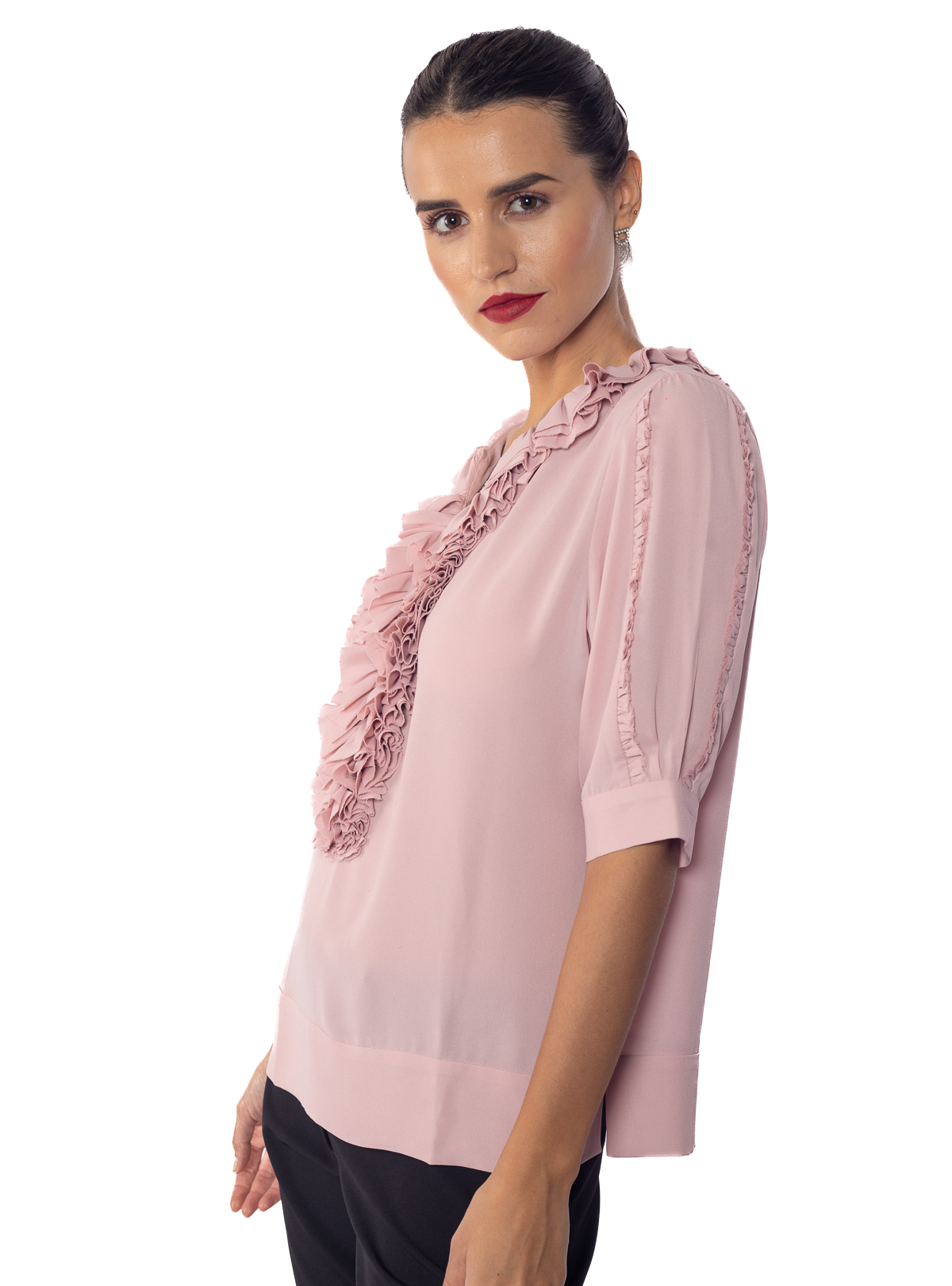 Drew Ruffle Top
