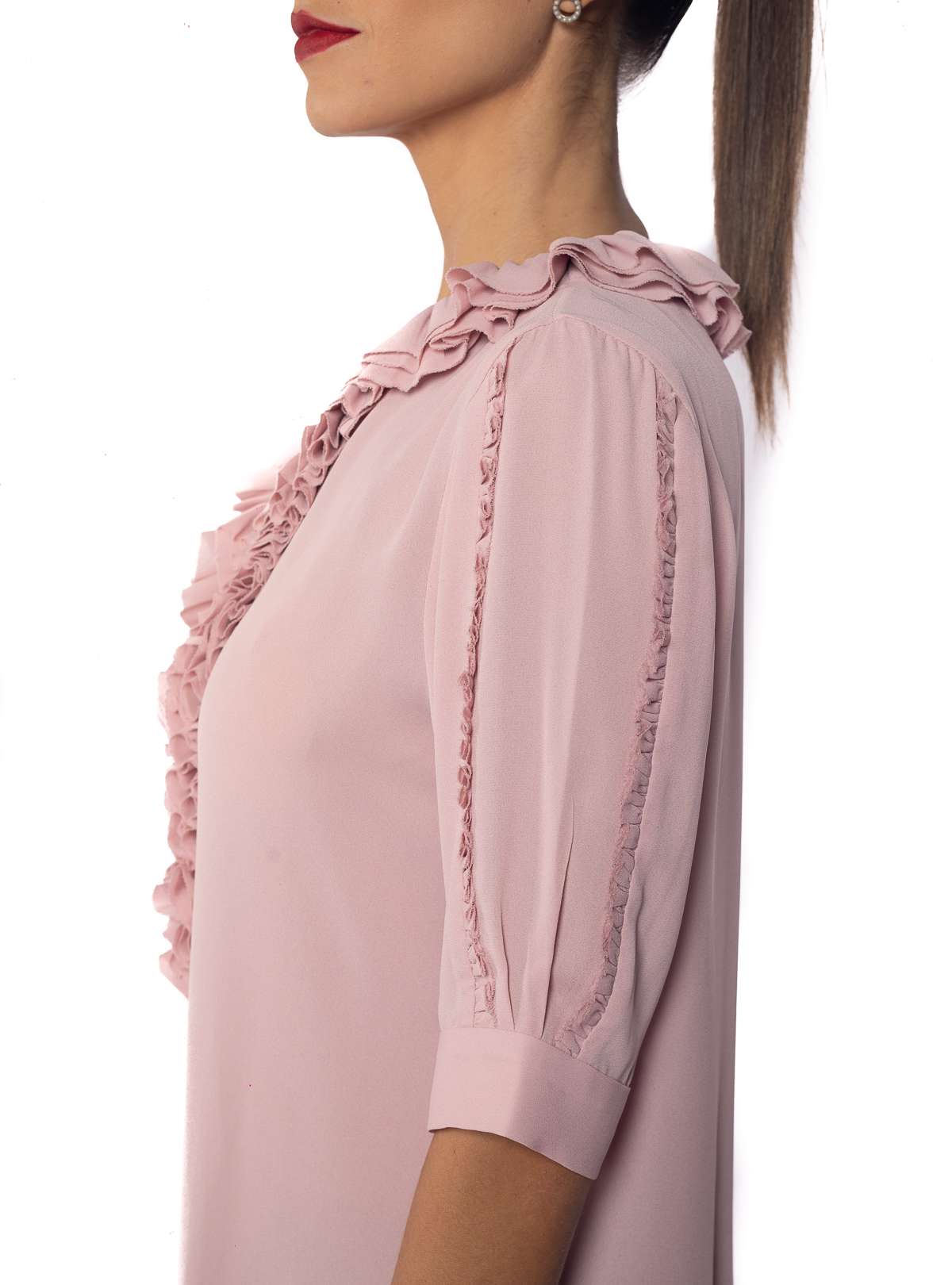 Drew Ruffle Top