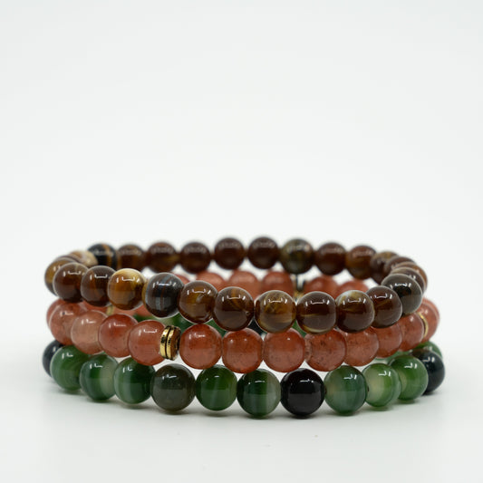 Terra Charm Beads Bracelet