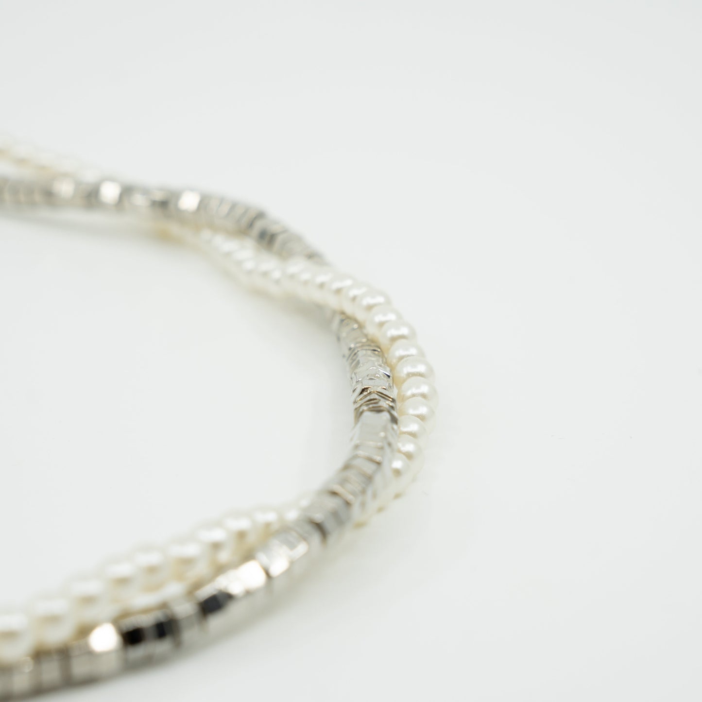 Sterling Ivory Layered Necklace