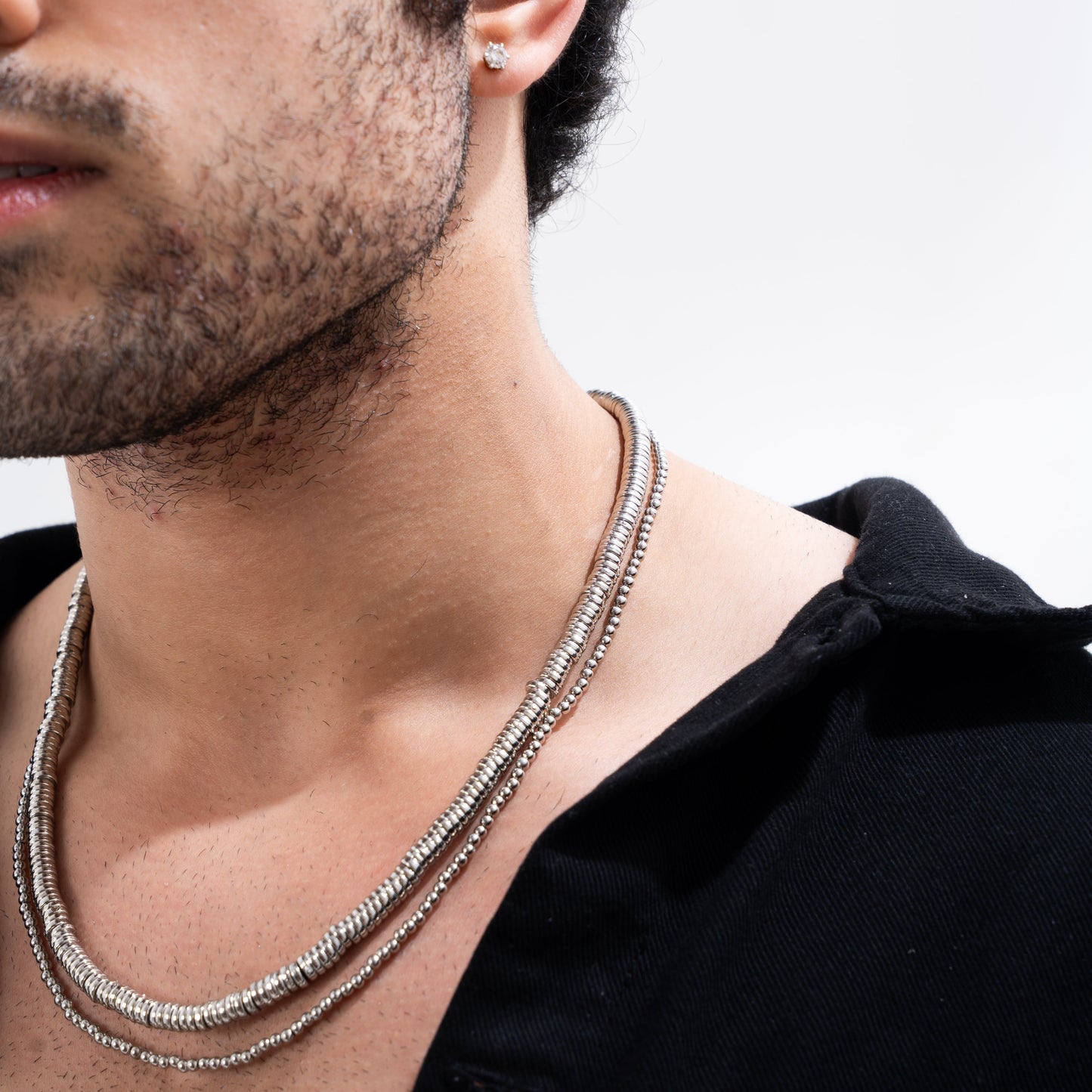 Celestial Threads Layered Necklace