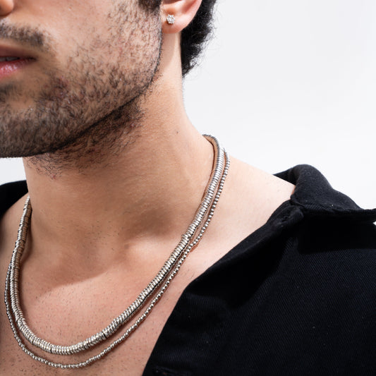 Celestial Threads Layered Necklace