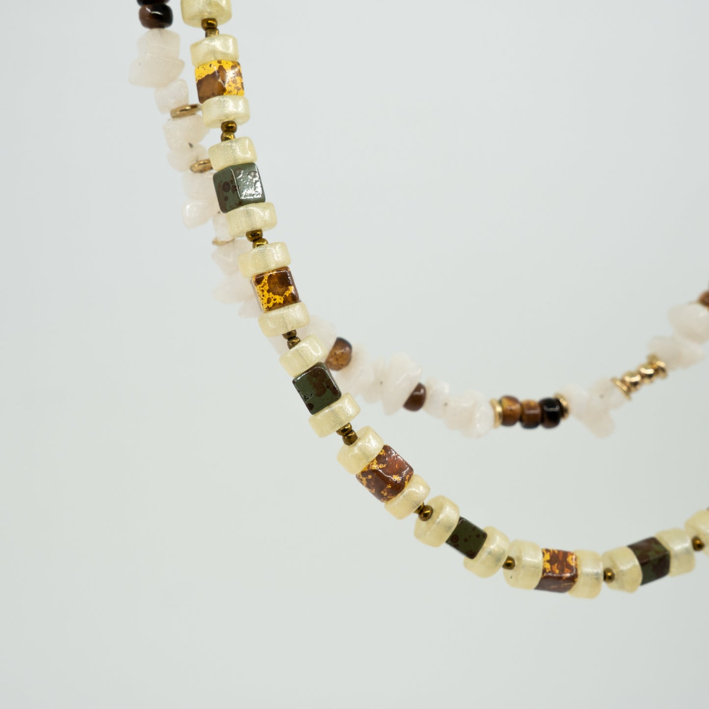Timeless Tide Beaded Necklace
