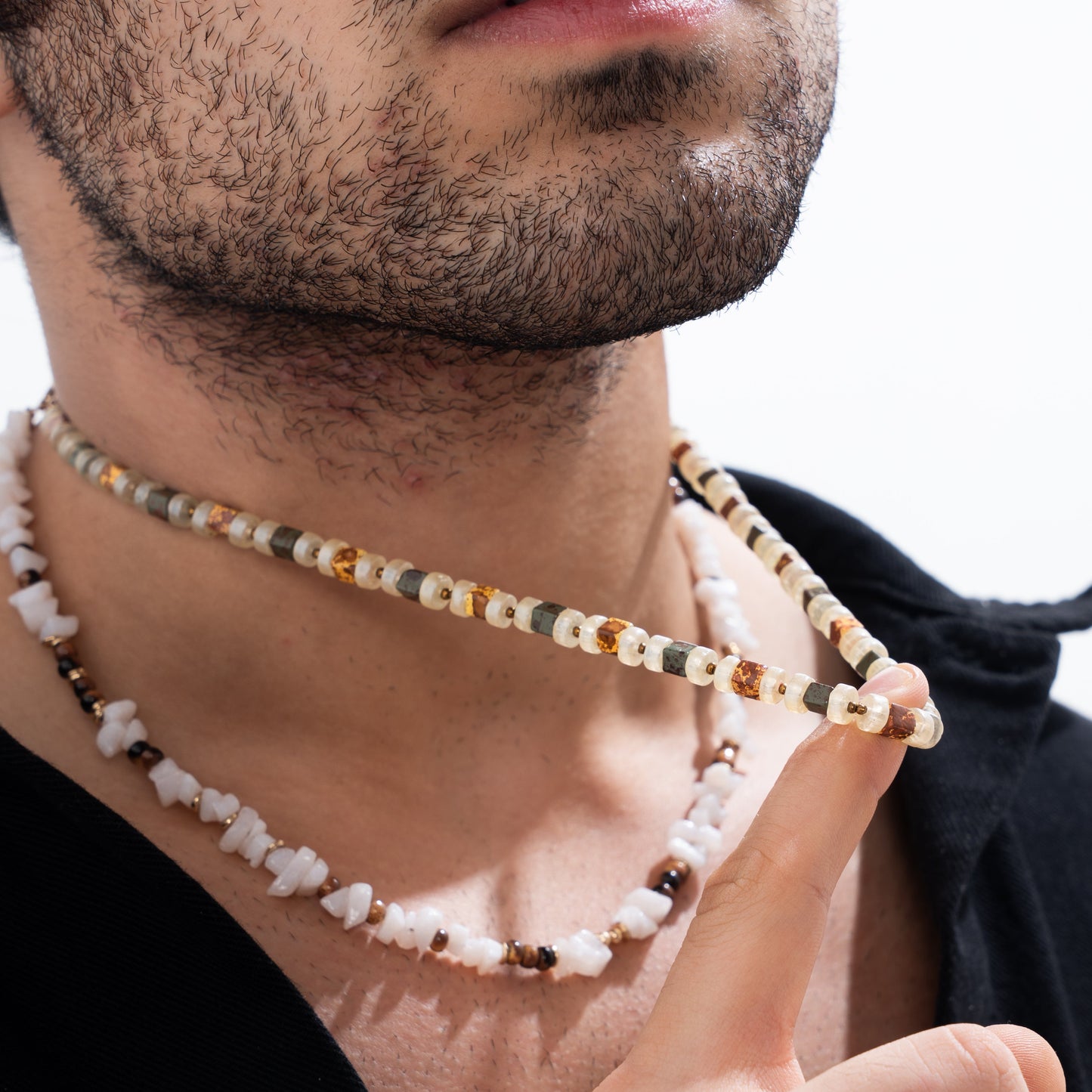 Timeless Tide Beaded Necklace