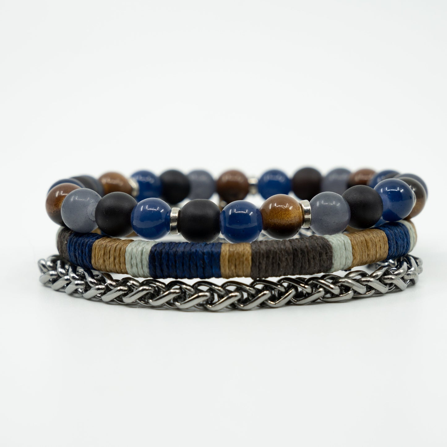 Cobalt Drift Bracelet Stack