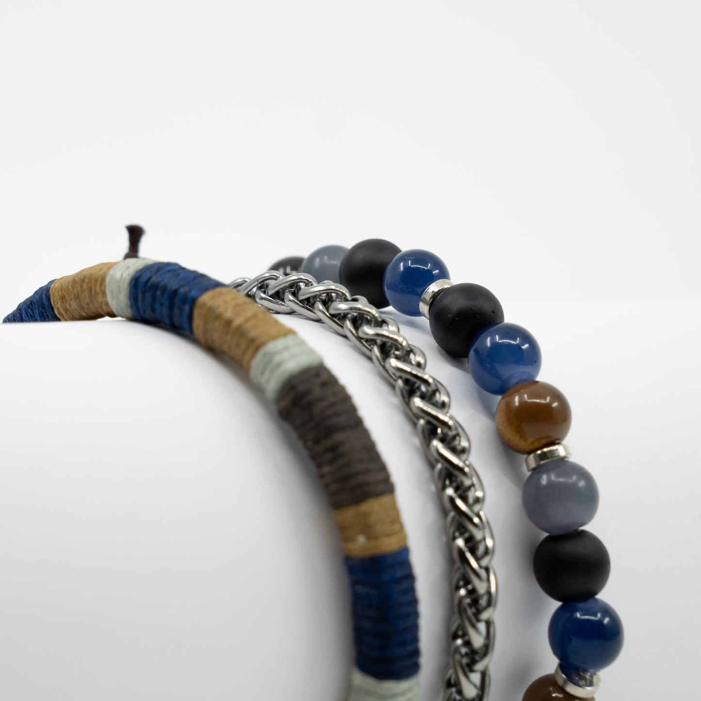 Cobalt Drift Bracelet Stack