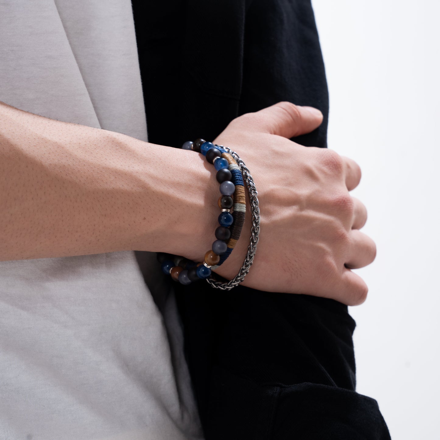Cobalt Drift Bracelet Stack
