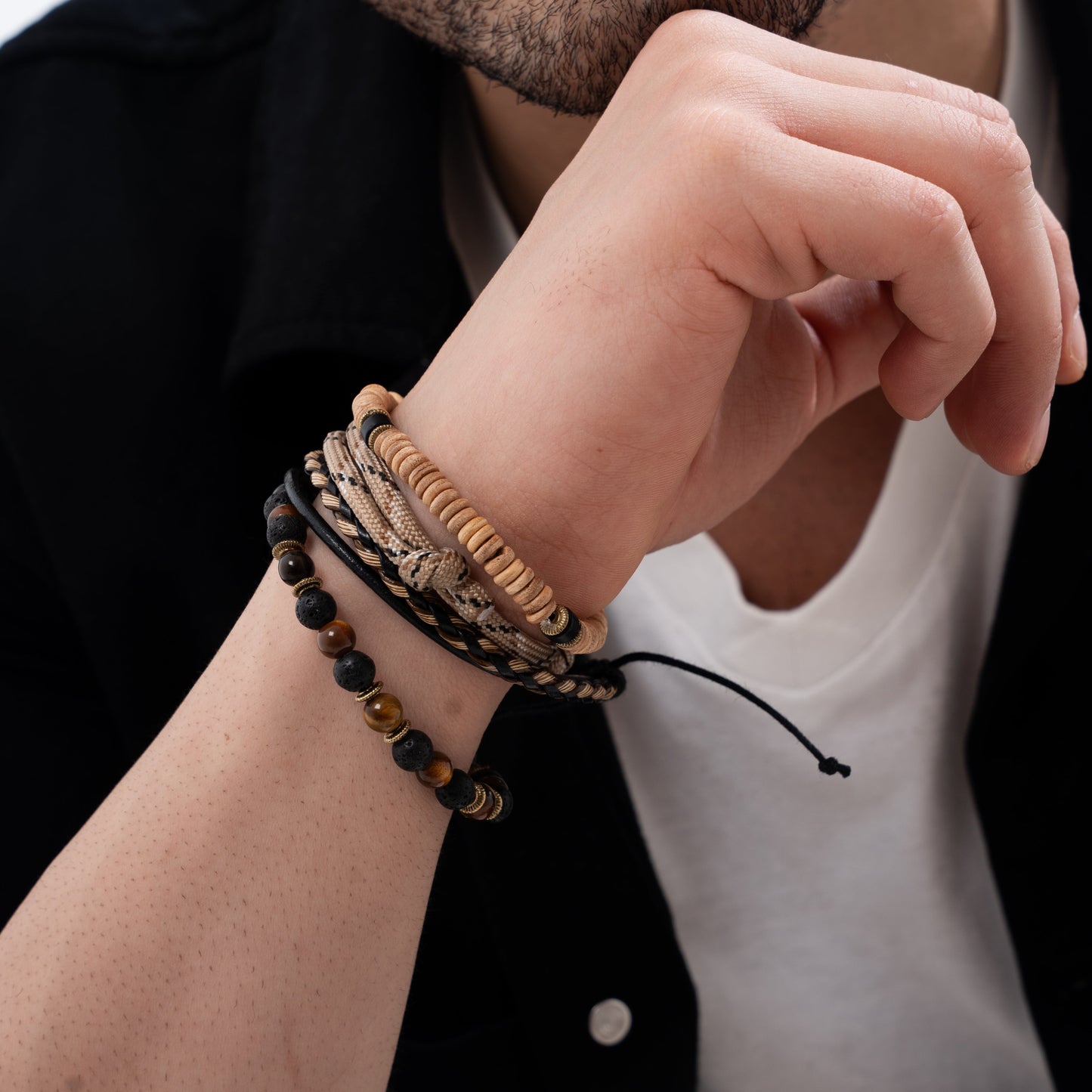 Cinammon Whispers Bracelet Stack