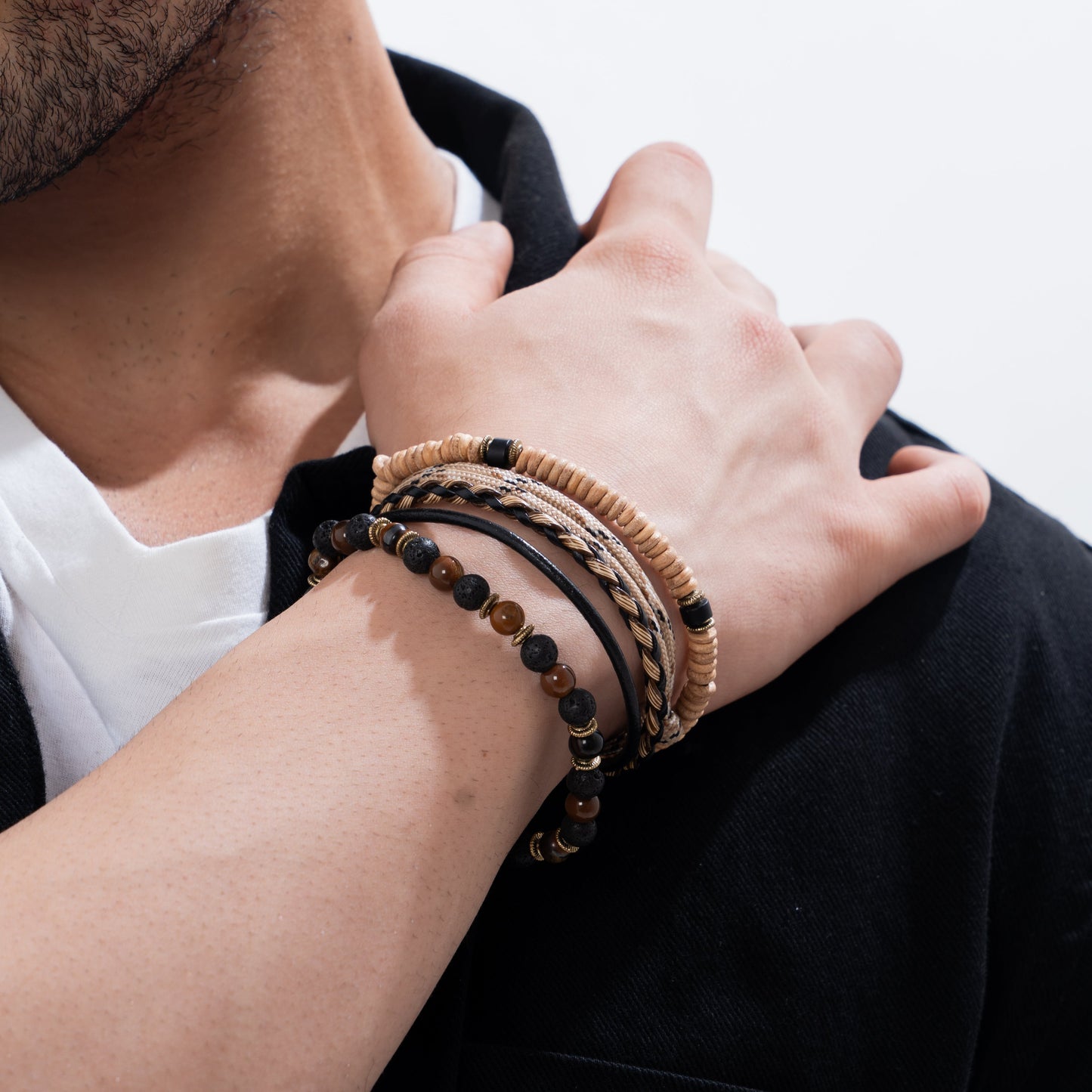 Cinammon Whispers Bracelet Stack